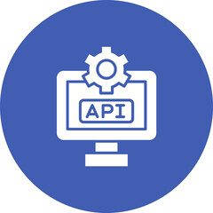 Fototapeta premium Api Icon