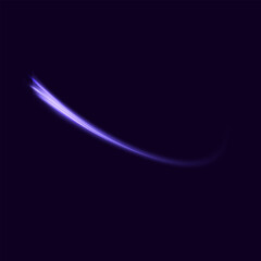 Blue glowing shiny lines. Vector blue light effect, neon speed motion curve.Speed ​​line.Vector. 