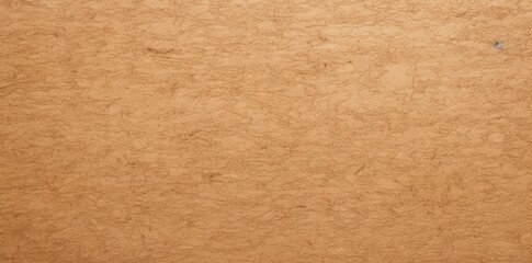 Seamless recycled brown kraft fiber paper background texture.