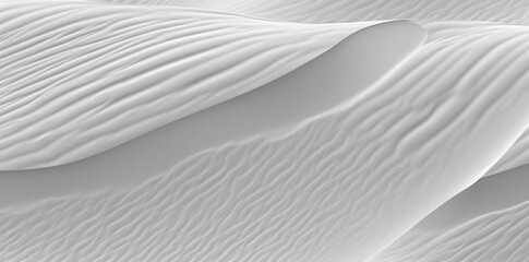 Obraz premium Seamless white sandy beach or desert sand dunes transparent texture overlay.