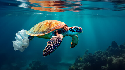 Obraz premium World environment day concept ecology protection environment, environmental protection background