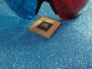 Microprocessor of a personal computer from a laptop