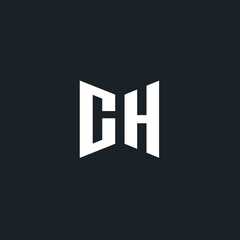 Obraz premium CH logo