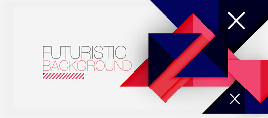 Triangle Vector Background Illustration For Wallpaper, Banner, Background, Card, Book Illustration, landing page