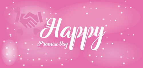 Naklejka na ściany i meble Happy Promise Day wallpapers and backgrounds you can download and use on your smartphone, tablet, or computer.
