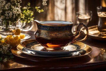 Fototapeta premium the fine details and contrasts, producing a super realistic depiction that conveys refinement and the subtle beauty of these simple yet elegant objects
