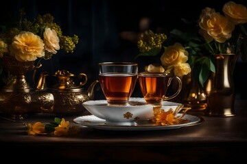  the fine details and contrasts, producing a super realistic depiction that conveys refinement and the subtle beauty of these simple yet elegant objects