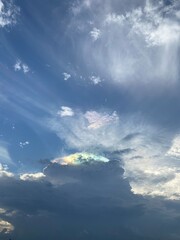 sky and clouds, Pileus Cloud 