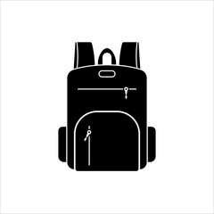 Backpack Icon, Back Pack Icon