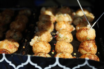 屋台のたこ焼き