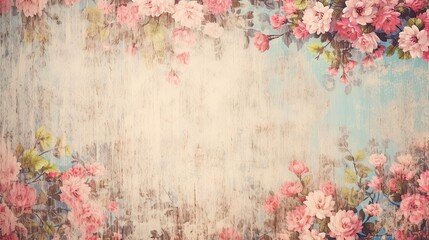 paper texture with a shabby chic wooden feel vibrant - obrazy, fototapety, plakaty
