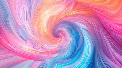 Obraz premium abstract soft colorful background with lines swirl background wide 16:9 
