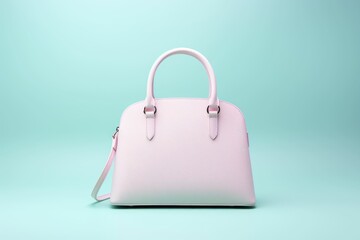 Stylish handbag beautiful pastel colors