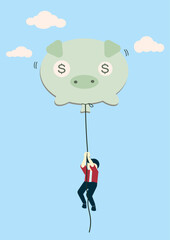 Businessmen who compete to reach their goals