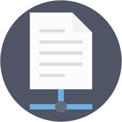 File Share Vector Icon