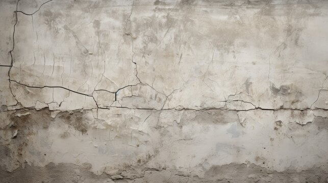 Aged concrete wall texture.. Generative AI
