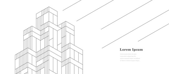 幾何学 抽象 建築 テクノロジー ビジネス 背景