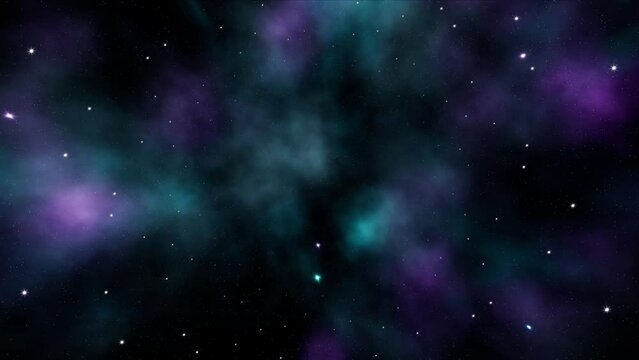 starry gradation galaxy background at night