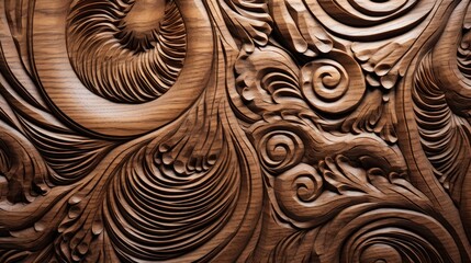 Wood texture close-up.. Generative AI
