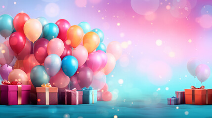 colorful background birthday