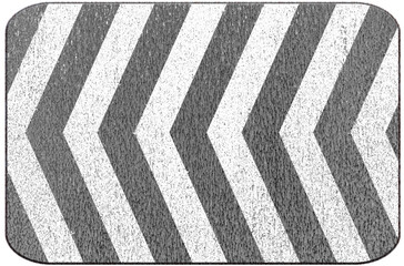 Chevrons sur panneau