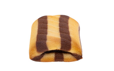 striped cookies isolated