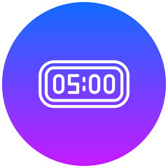 Digital Clock Icon