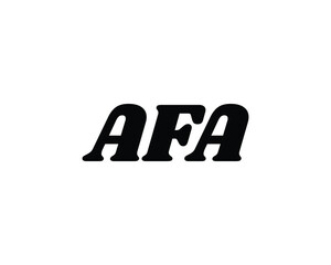 AFA LOGO DESIGN VECTOR TEMPLATE