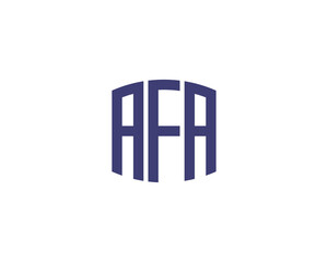 AFA LOGO DESIGN VECTOR TEMPLATE