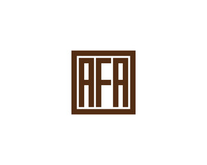 AFA LOGO DESIGN VECTOR TEMPLATE