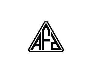 AFD LOGO DESIGN VECTOR TEMPLATE