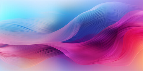 Fototapeta premium neon, halographic, abstract background in soft colors, desktop wallpaper, background for presentations, product demonstrations,