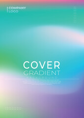 Vector Modern Abstract Gradient Cover Collection for Background template