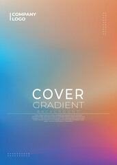 Obraz premium Vector Modern Abstract Gradient Cover Collection for Background template