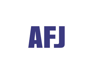 AFJ LOGO DESIGN VECTOR TEMPLATE