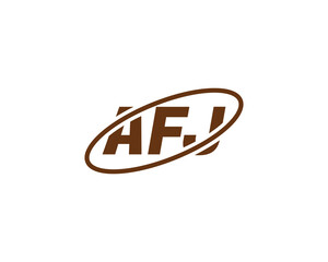 AFJ LOGO DESIGN VECTOR TEMPLATE