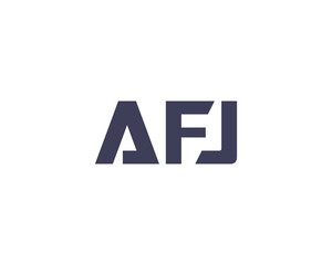 AFJ LOGO DESIGN VECTOR TEMPLATE