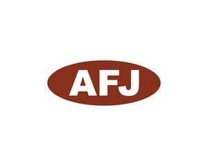 AFJ LOGO DESIGN VECTOR TEMPLATE