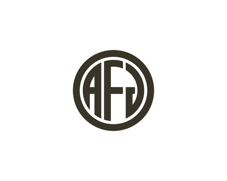 AFJ LOGO DESIGN VECTOR TEMPLATE