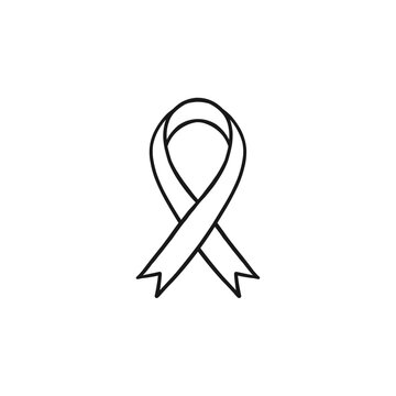 recommend clip art: awareness ribbon outline