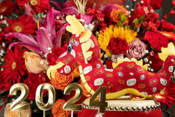 Dragon Spring Festival picture material