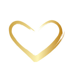 Golden heart doodle 