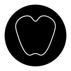 spring glyph icon