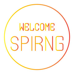 spring gradien icon