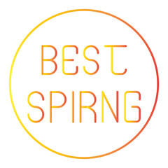 spring gradien icon