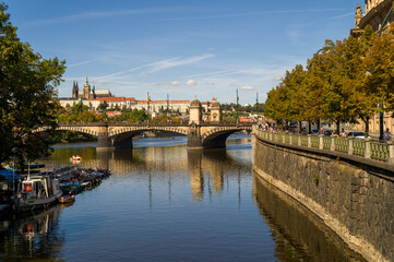 Naklejka premium View of Prague Castle