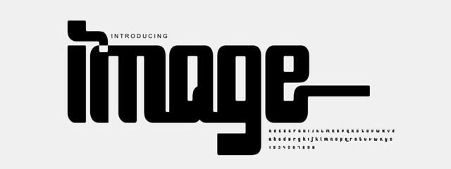 Alphabet font. Typography decorative elegant  lettering for logo. for design .vector illustration. stock image