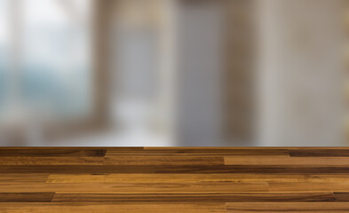 Clean and fresh bathroom with natural light. 3D rendering.. Mockup.   Empty paintings. Texture Wooden parquet. Flooring. Seamless.