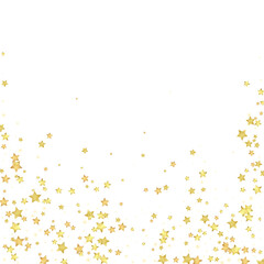 Magic stars vector overlay.  Gold stars scattered