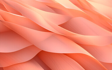 Background of petals. Floral background of peach color.